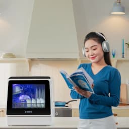 Thumbnail Máy rửa chén để bàn không dây C400 va Máy bút bụi không dây siêu nhẹ siêu mạnh F100 - Kochi Vietnam 2