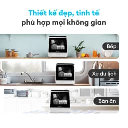 Thumbnail Máy rửa chén để bàn không dây C400 va Máy bút bụi không dây siêu nhẹ siêu mạnh F100 - Kochi Vietnam 4