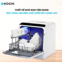 Thumbnail Máy rửa chén để bàn không dây C400 va Máy giặt hút vết bẩn thảm nệm sofa H100 - Kochi Vietnam 2