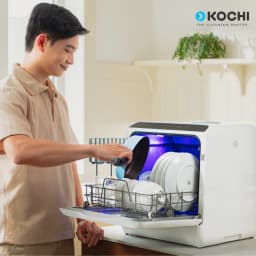 Thumbnail Máy Rửa Chén Để Bàn KOCHI C400 - Không Cần Lắp Đặt - 4 Bộ - Rửa Nước Nóng - Sấy Khử Trùng - Lưu Trữ 73H - Tiết Kiệm 2