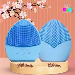Thumbnail Máy rửa mặt BEBU 100% Silicon Cao cấp làm da sạch sâu và massage mặt 3