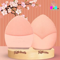 Thumbnail Máy rửa mặt BEBU 100% Silicon Cao cấp làm da sạch sâu và massage mặt 4