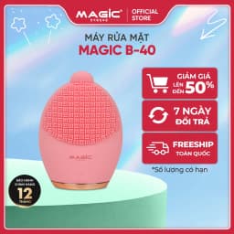 Thumbnail Máy rửa mặt Magic B-40, công suất 1.5W, dung lượng pin 300mAh, chống nước IPX5, bảo hành 12 tháng 1