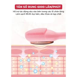 Thumbnail Máy Rửa Mặt Magic B-41, 1.2W, 6000 Rung/Phút, Chống Nước IPX5, Bảo Hành 12 Tháng 3