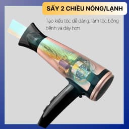 Thumbnail Máy sấy tóc 2 đầu sấy cao cấp Daewoo QL-5923 công suất 1800w, bảo hành 12 tháng 3