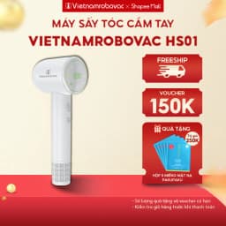 Thumbnail Máy Sấy Tóc Đa Năng Ion Âm HS01 Vietnamrobovac Digital High - Chế Độ Sấy Trẻ Em - Hàng Chính Hãng 1