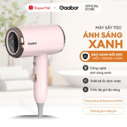 Thumbnail Máy sấy tóc Gaabor GHD-N1000D sấy nhanh 2 chiều nóng lạnh công suất 1000W độ ồn thấp ánh sáng xanh 2