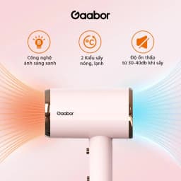 Thumbnail Máy sấy tóc Gaabor GHD-N1000D sấy nhanh 2 chiều nóng lạnh công suất 1000W độ ồn thấp ánh sáng xanh 3