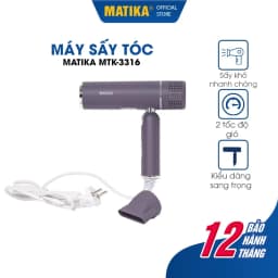 Thumbnail Máy Sấy Tóc MATIKA Công Suất 1600W MTK-3316 1