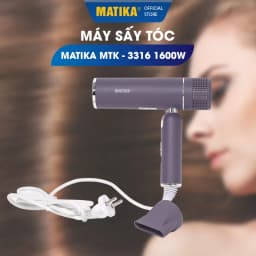Thumbnail Máy Sấy Tóc MATIKA Công Suất 1600W MTK-3316 2
