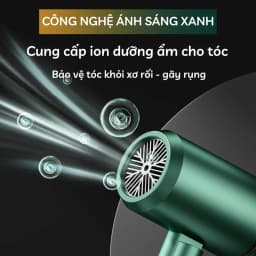 Thumbnail Máy sấy tóc mini HOKU gấp gọn tạo kiểu chuyên nghiệp 2 chiều nóng lạnh 3 tốc độ gió công suất 1800W MST05 4