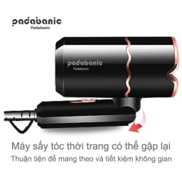 Thumbnail Máy Sấy Tóc Padabanic 2900 Phát Sáng Xanh Gấp Gọn Nhỏ Gọn Tiện Lợi Sấy Tạo Kiểu Nhanh Khô 3