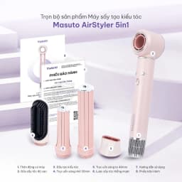 Thumbnail Máy Sấy Tóc Tạo Kiểu Masuto AirStyler 5in1 Phồng Và Mượt Tóc Công Nghệ Ion Âm Giảm Hư Tổn 2