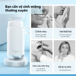Thumbnail Máy tăm nước Sunuo C3 Pro, khử trùng tia cực tím pin 2000mAh chống nước IPX7 4