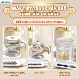 Thumbnail Máy tiệt trùng sấy khô hâm sữa Chilux C1 - Bảo hành 2 năm chính hãng, miễn phí vận chuyển toàn quốc 3