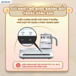 Thumbnail Máy tiệt trùng sấy khô hâm sữa Chilux C1 - Bảo hành 2 năm chính hãng, miễn phí vận chuyển toàn quốc 4