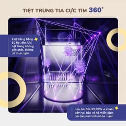 Thumbnail Máy tiệt trùng UV đa năng Chilux U3 - Tích hợp chung chức năng tiệt trùng và bảo quản 24h 2