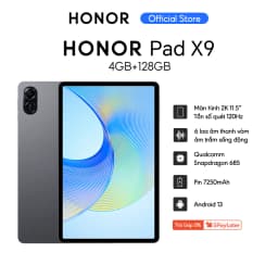 Thumbnail Máy tính bảng HONOR Pad X9 (WiFi) 4GB+128GB | Màn hình 2K 11.5" 120Hz | Pin 7250mAh | BH 13 tháng 1