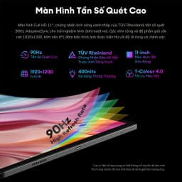 Thumbnail Máy Tính Bảng Teclast T50 PLUS 16GB(6+10)/256GB| FHD 11” | 8000mAh | Sạc Nhanh 18W | 2 Nano Sim 2