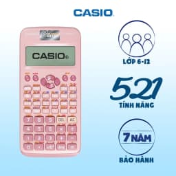 Thumbnail Máy Tính Casio Fx-580VN X Sắc Màu - Hồng Trẻ Trung 3