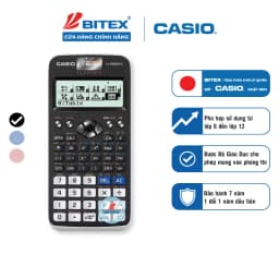 Thumbnail Máy tính Casio Fx-580VNX màu đen/ xanh/ hồng dành cho học sinh, sinh viên 1