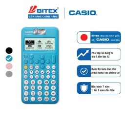 Thumbnail Máy tính học sinh Casio Fx-880BTG màu xanh dành cho học sinh cấp 2 cấp 3 lớp 6 đến lớp 12 chuyên dụng mang vào phòng thi 2