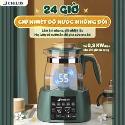 Thumbnail Máy đun nước pha sữa CHILUX đa năng, hâm sữa đúng nhiệt độ, giữ ấm suốt 24H, đun nước khử clo 3