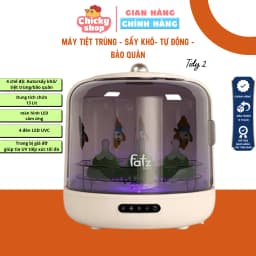 Thumbnail Máy úp bình sữa, tiệt trùng UVC, sấy khô và bảo quản Tidy 2 dung tích 13L FATZBABY FB4613ZH 4 chế độ riêng biệt 1