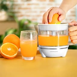 Thumbnail Máy vắt cam, chanh, bưởi, quýt, màu trắng Lock&Lock Citrus Juicer EJJ231 700ml 3