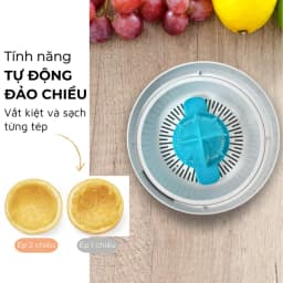 Thumbnail Máy vắt cam tự động công nghệ vắt đảo chiều DAEWOO DEM-JK580 200ml, công suất 40W, tiết kiệm điện năng 4