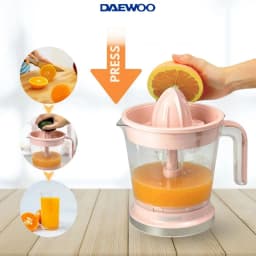 Thumbnail Máy vắt cam tự động Daewoo DEM-JK533 dung tích 1 lít, công suất 40w, bền bỉ, bảo hành 1 năm 1