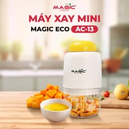 Thumbnail Máy xay đa năng Magic Eco AC-13, 0.3L, 8 lưỡi dao, cối thủy tinh. 2