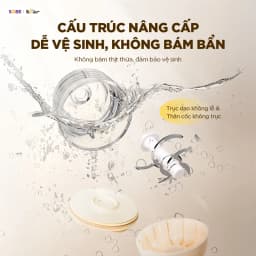 Thumbnail Máy Xay Ăn Dặm Bear 0.3L Máy Xay Thực Phẩn Cho Bé Ăn Dặm Cối Thủy Tinh Máy Xay Cháo Mini Máy Xay Thịt Ăn Dặm CH-4H02S 2