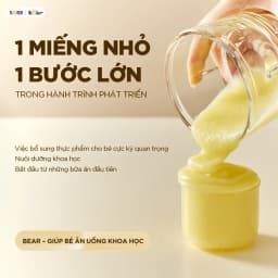 Thumbnail Máy Xay Ăn Dặm Bear 0.3L Máy Xay Thực Phẩn Cho Bé Ăn Dặm Cối Thủy Tinh Máy Xay Cháo Mini Máy Xay Thịt Ăn Dặm CH-4H02S 4