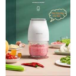 Thumbnail Máy xay ăn dặm, tỏi ớt, rau củ quả đa năng YOICE 300ml, 3 lưỡi dao sắc bén giúp thực phẩm nhanh nhuyễn [HÀNG CHÍNH HÃNG] 3