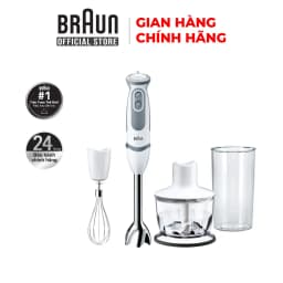 Thumbnail Máy xay cầm tay  Braun, Công suất 1000w, chống văng, BH 24 tháng. 2