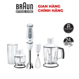 Thumbnail Máy xay cầm tay  Braun, Công suất 1000w, chống văng, BH 24 tháng. 3