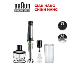 Thumbnail Máy xay cầm tay  Braun, Công suất 1000w, chống văng, BH 24 tháng. 4