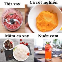 Thumbnail Máy xay sinh tố cầm tay đa năng SOKANY SK-02011 đa năng 4in1, nhiều chức năng, xay cực khỏe 2