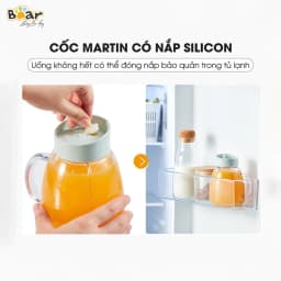Thumbnail Máy Xay Sinh Tố Cầm Tay Bear Dung Tích 600ml Máy Xay Sinh Tố Mini Cầm Tay Máy Say Sinh Tố 3 Cối Máy Say Hoa Quả  D04A1 3