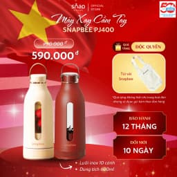 Thumbnail Máy Xay Sinh Tố Cầm Tay Không Dây Snapbee PJ400_Máy Xay Đa Năng Nhỏ Gọn Lưỡi Xay 10 Cánh Inox [Snap Kitchen] 1