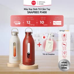 Thumbnail Máy Xay Sinh Tố Cầm Tay Không Dây Snapbee PJ400_Máy Xay Đa Năng Nhỏ Gọn Lưỡi Xay 10 Cánh Inox [Snap Kitchen] 2