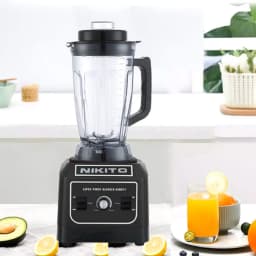 Thumbnail Máy Xay Sinh Tố Công Nghiệp NIKITO 5000W xay đá Xay, thịt cá, rau củ quả, sinh tố, ngũ cốc, đồ khô, BH 24Tháng 2