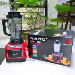 Thumbnail Máy Xay Sinh Tố Công Nghiệp NIKITO 5000W xay đá Xay, thịt cá, rau củ quả, sinh tố, ngũ cốc, đồ khô, BH 24Tháng 3
