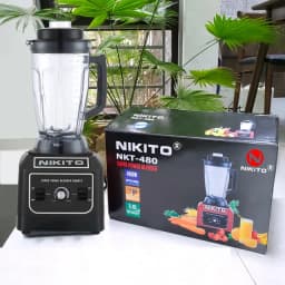 Thumbnail Máy Xay Sinh Tố Công Nghiệp NIKITO 5000W xay đá Xay, thịt cá, rau củ quả, sinh tố, ngũ cốc, đồ khô, BH 24Tháng 4