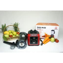 Thumbnail Máy xay sinh tố công nghiệp NIKAIO 5200W Bảo hành 24T xay đá thịt cá, rau củ quả, sinh tố, ngũ cốc, đồ khô, xay rau má. 2