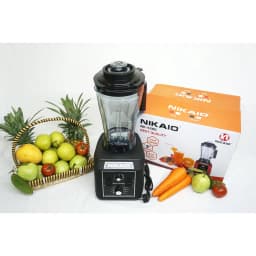 Thumbnail Máy xay sinh tố công nghiệp NIKAIO 5200W Bảo hành 24T xay đá thịt cá, rau củ quả, sinh tố, ngũ cốc, đồ khô, xay rau má. 3