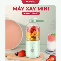 Thumbnail Máy Xay Sinh Tố Mini Cầm Tay 350ml Magic A-020, Lưỡi Dao 6 Cánh Inox, Dung Lượng Pin 1500mAh 2