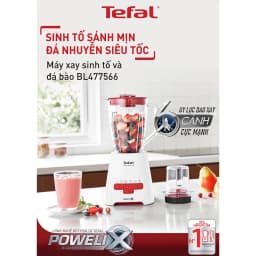 Thumbnail Máy xay sinh tố Tefal Blendforce Piano BL477566 - Đỏ 2