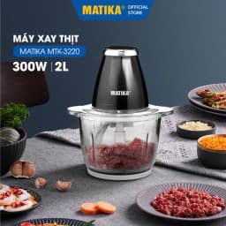 Thumbnail Máy Xay Thịt MATIKA 2L Cối Thủy Tinh MTK3220 3